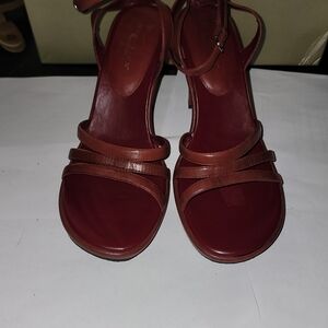 Reaction Kenneth Cole Red Strappy Heels